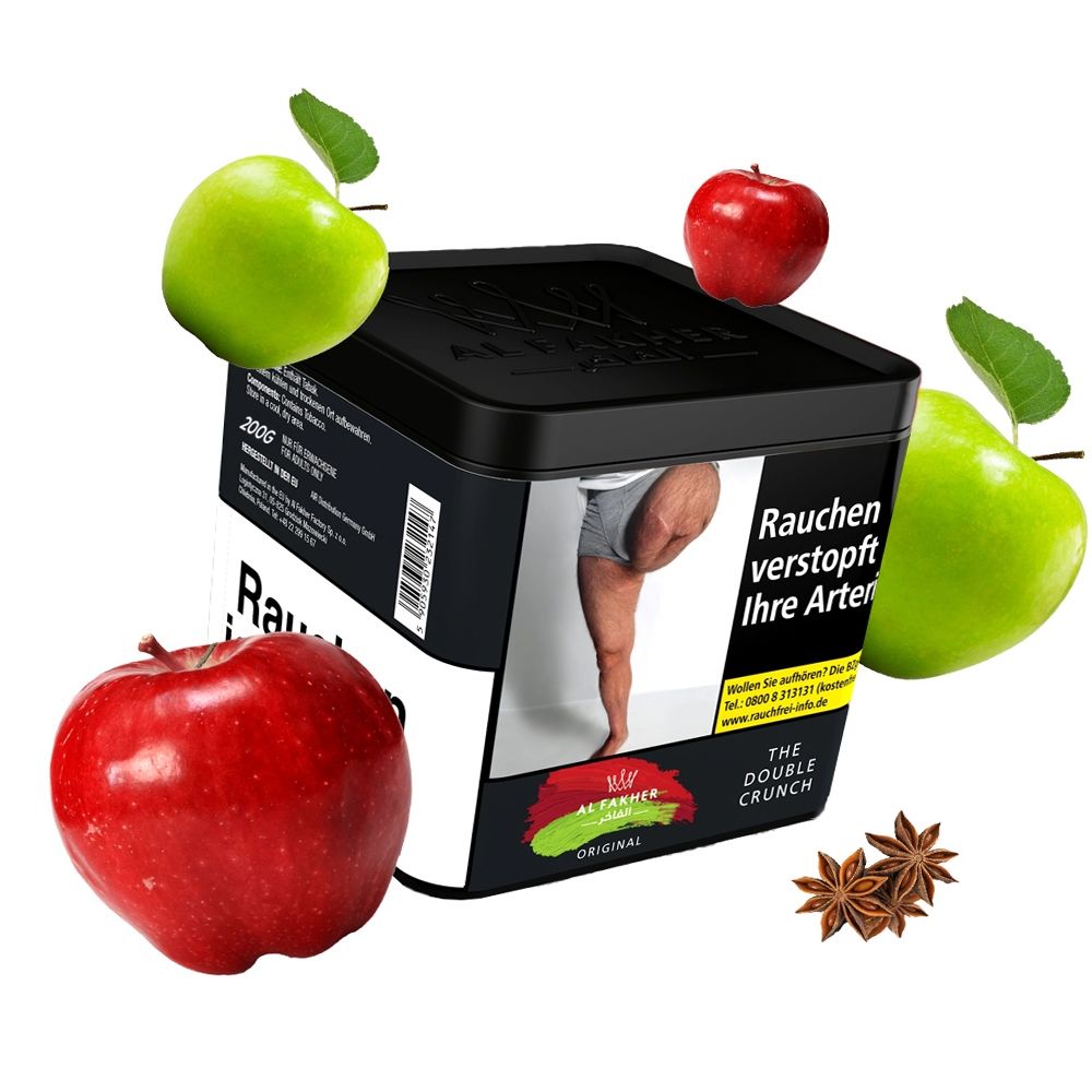 Al Fakher – The Double Crunch (200g) Shisha Tabak