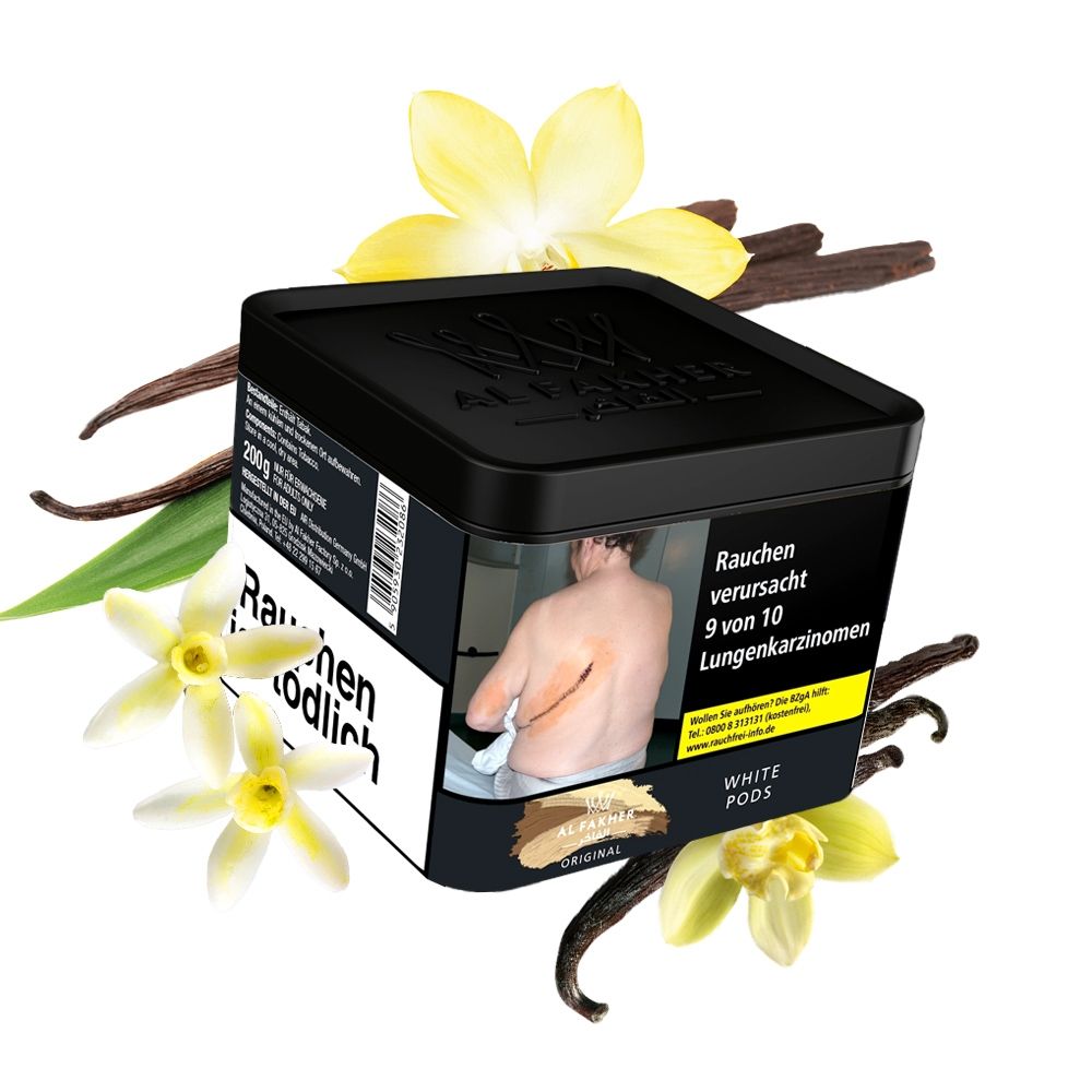 Al Fakher – White Pods (200g) Shisha Tabak