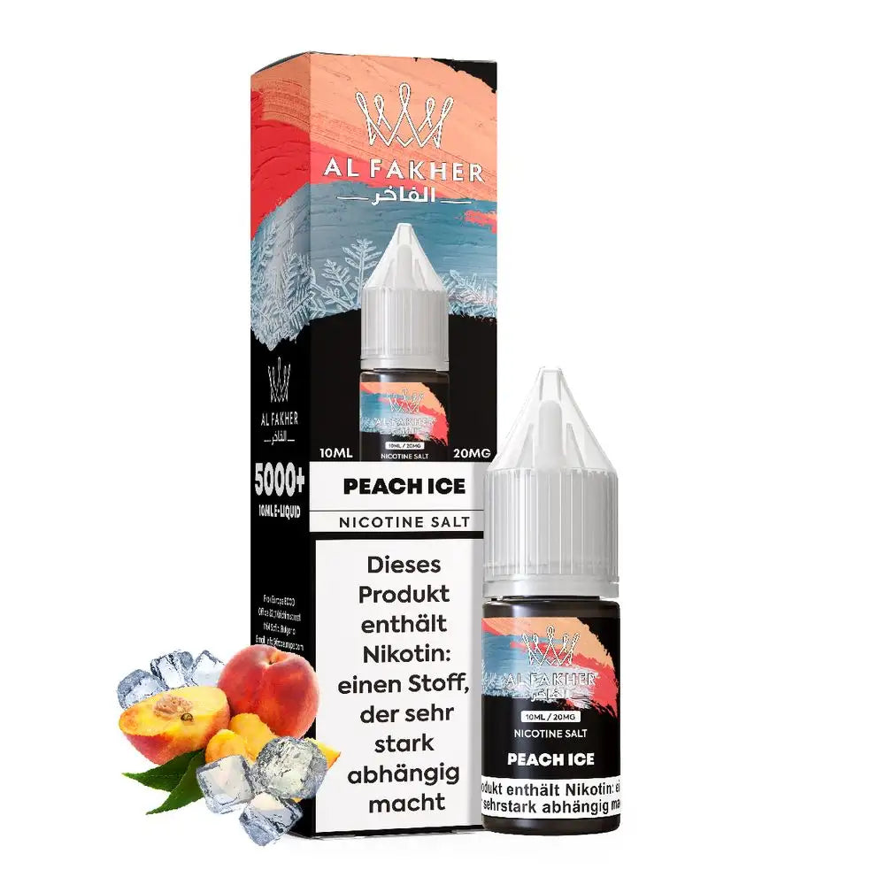 Al Fakher Liquid – Peach Ice Nikotinsalz 20mg