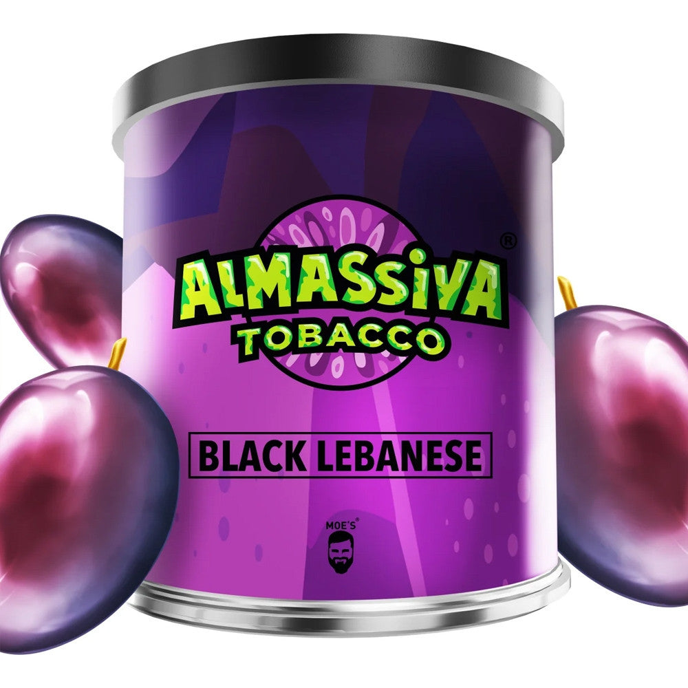Al Massiva – Black Lebanese (200g) Shisha Tabak
