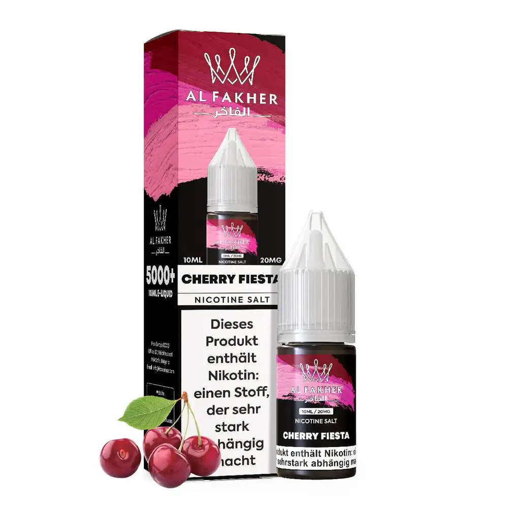 Al Fakher Liquid – Cherry Fiesta Nikotinsalz 20mg