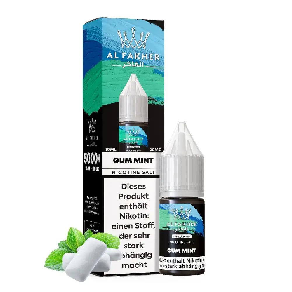 Al Fakher Liquid – Gum Mint Nikotinsalz 20mg