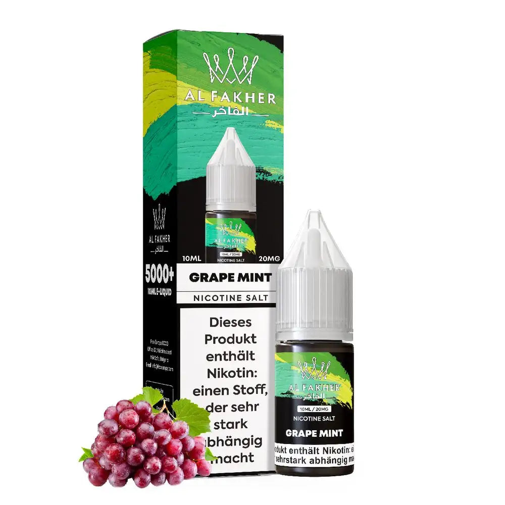 Al Fakher Liquid – Grape Mint Nikotinsalz 20mg