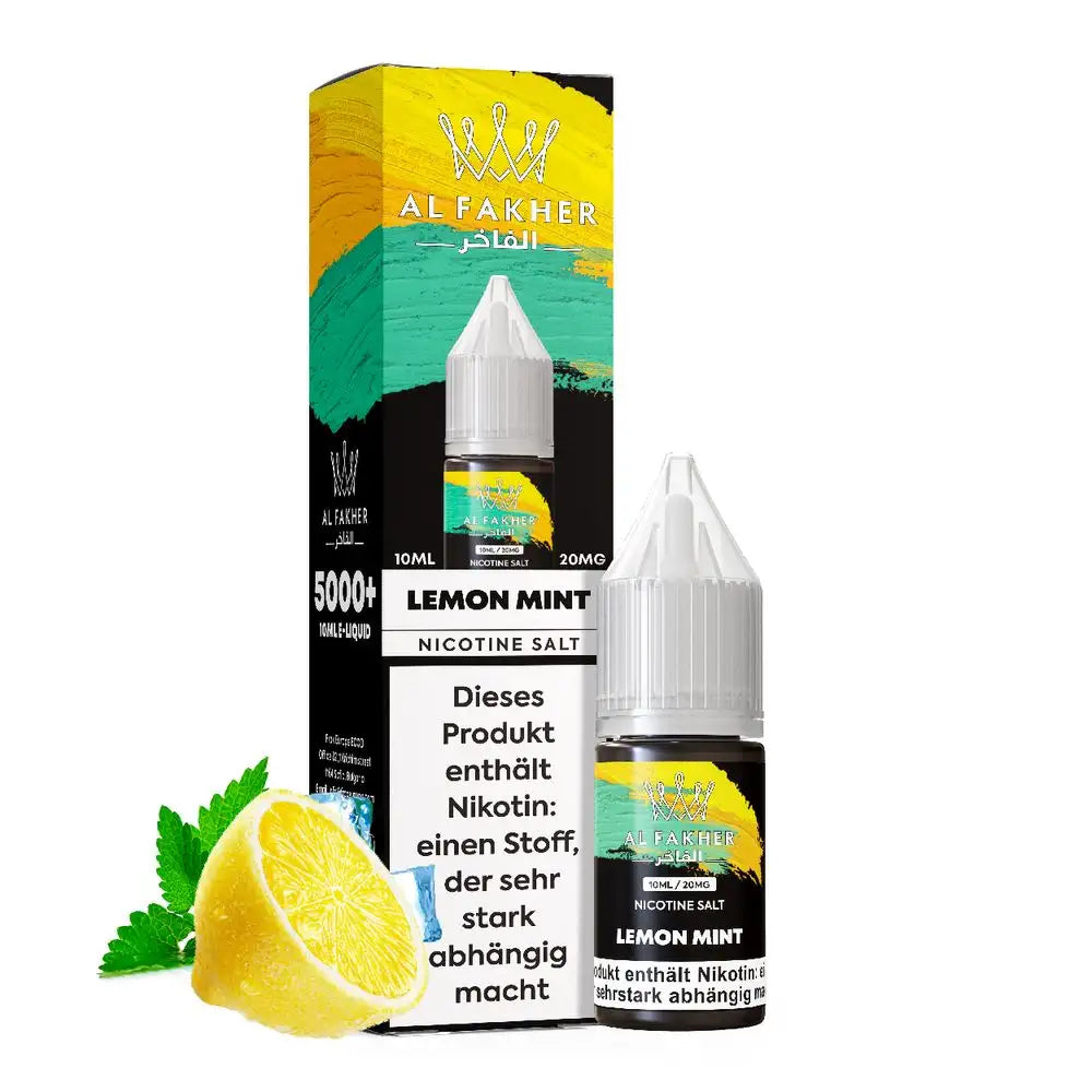 Al Fakher Liquid – Lemon Mint Nikotinsalz 20mg