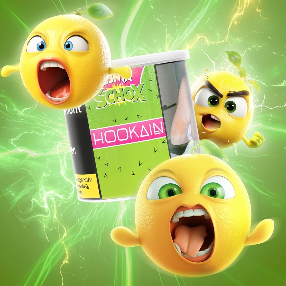 Hookain Zenta Schox (200g) - Shisha Tabak