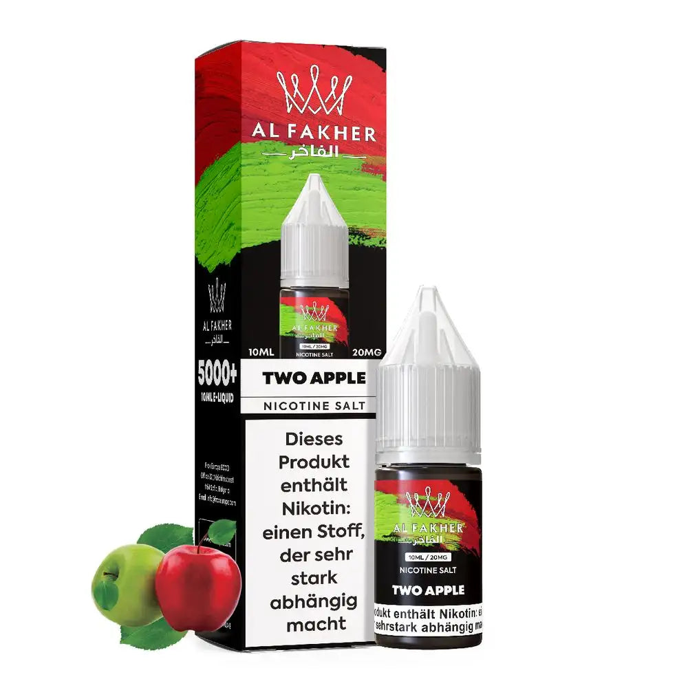 Al Fakher Liquid – Two Apple Nikotinsalz 20mg