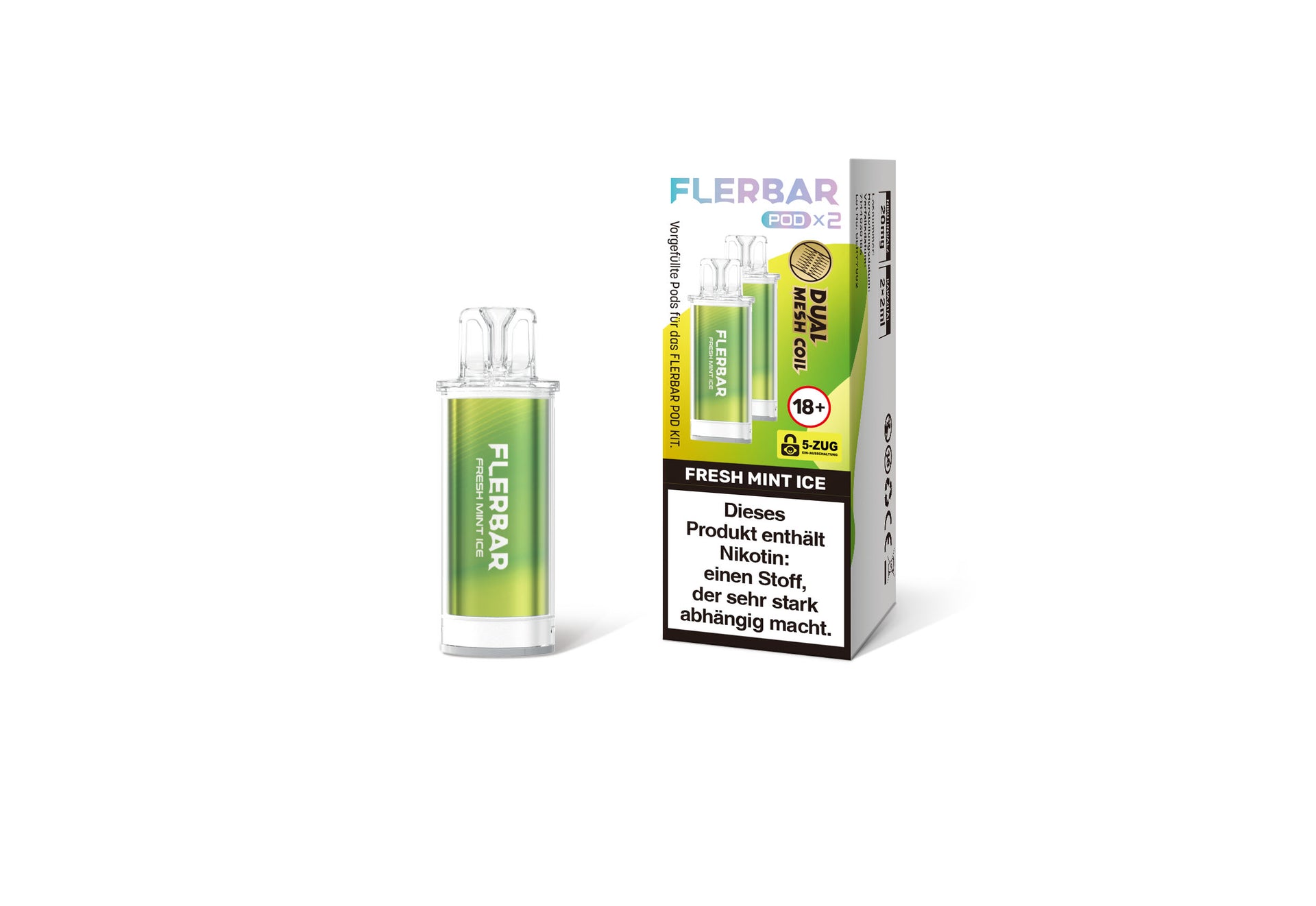 Flerbar Fresh Mint Ice jetzt online kaufen | Ali's Shisha Shop Wuppertal