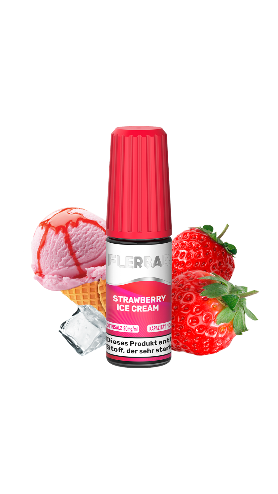 Flerbar Strawberry Ice Cream jetzt online kaufen | Ali's Shisha Shop Wuppertal