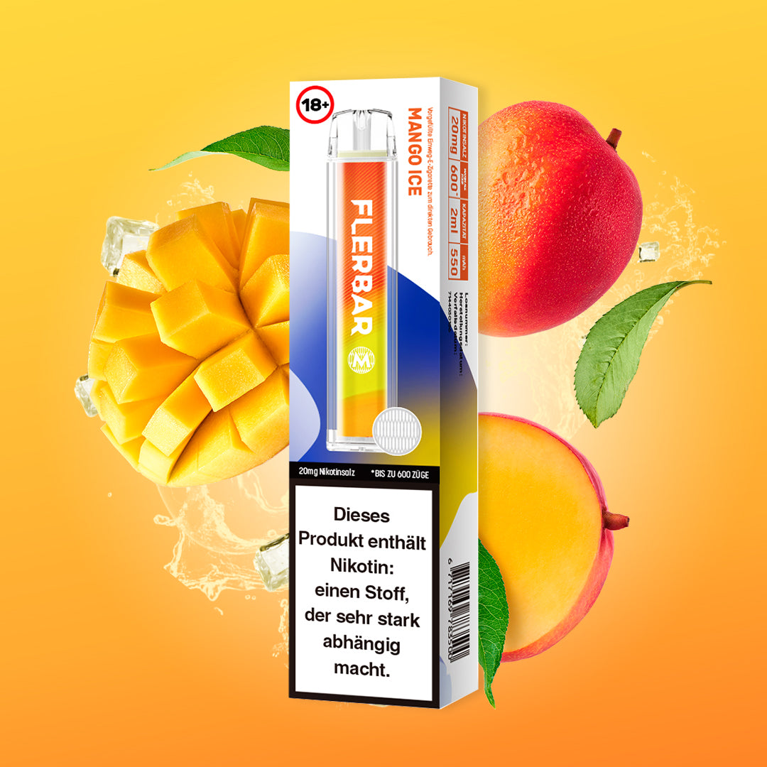 Flerbar M Mango Ice jetzt online kaufen | Ali's Shisha Shop Wuppertal