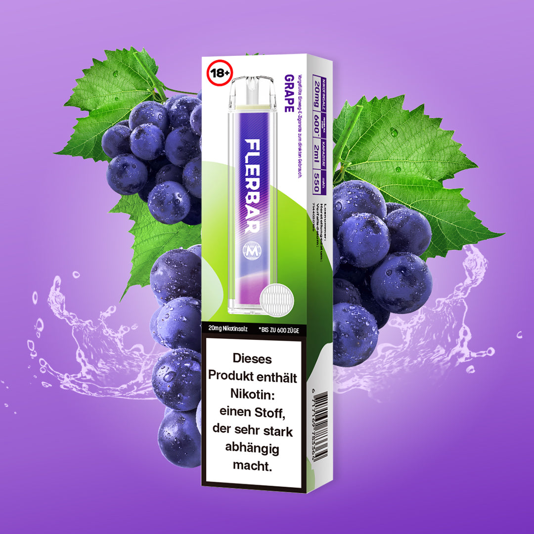 Flerbar M Grape jetzt online kaufen | Ali's Shisha Shop Wuppertal