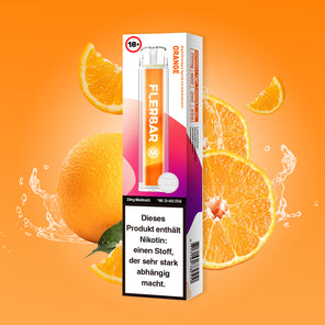 Flerbar M Orange jetzt online kaufen | Ali's Shisha Shop Wuppertal