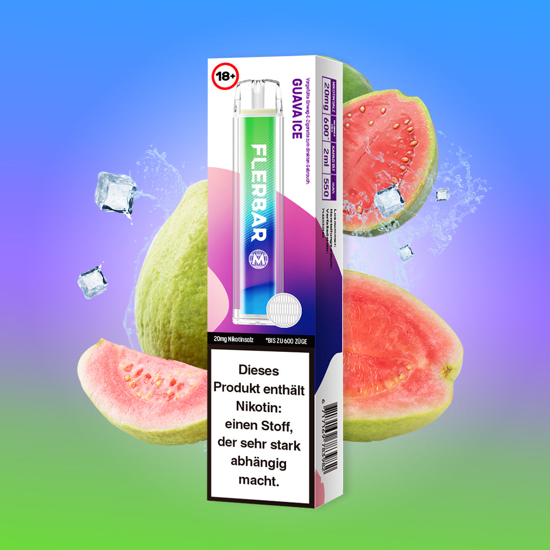 Flerbar M Guava Ice jetzt online kaufen | Ali's Shisha Shop Wuppertal