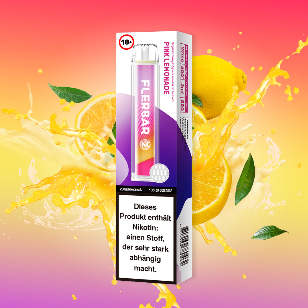 Flerbar M Pink Lemonade jetzt online kaufen | Ali's Shisha Shop Wuppertal