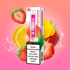 Flerbar M Strawberry Lemonade jetzt online kaufen | Ali's Shisha Shop Wuppertal