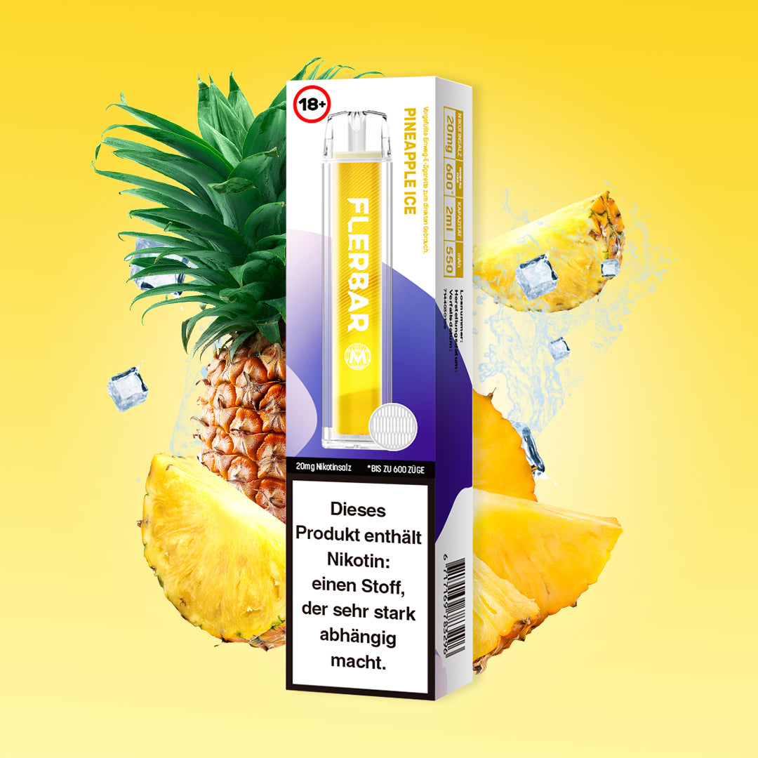 Flerbar M Pineapple Ice jetzt online kaufen | Ali's Shisha Shop Wuppertal