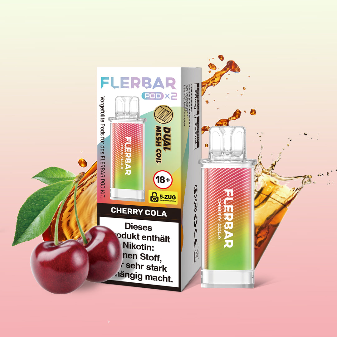 Flerbar Cherry Cola jetzt online kaufen | Ali's Shisha Shop Wuppertal