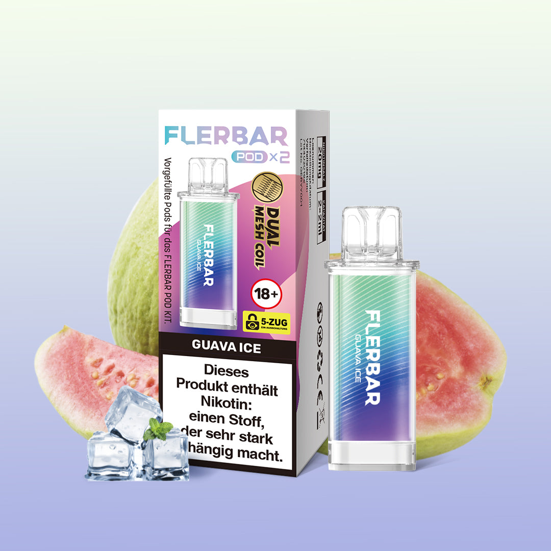 Flerbar Guava Ice jetzt online kaufen | Ali's Shisha Shop Wuppertal