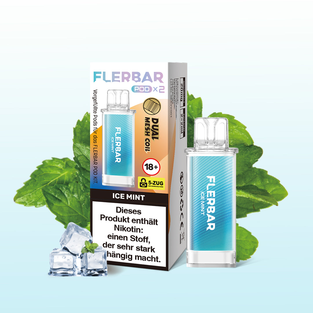 Flerbar Ice Mint jetzt online kaufen | Ali's Shisha Shop Wuppertal