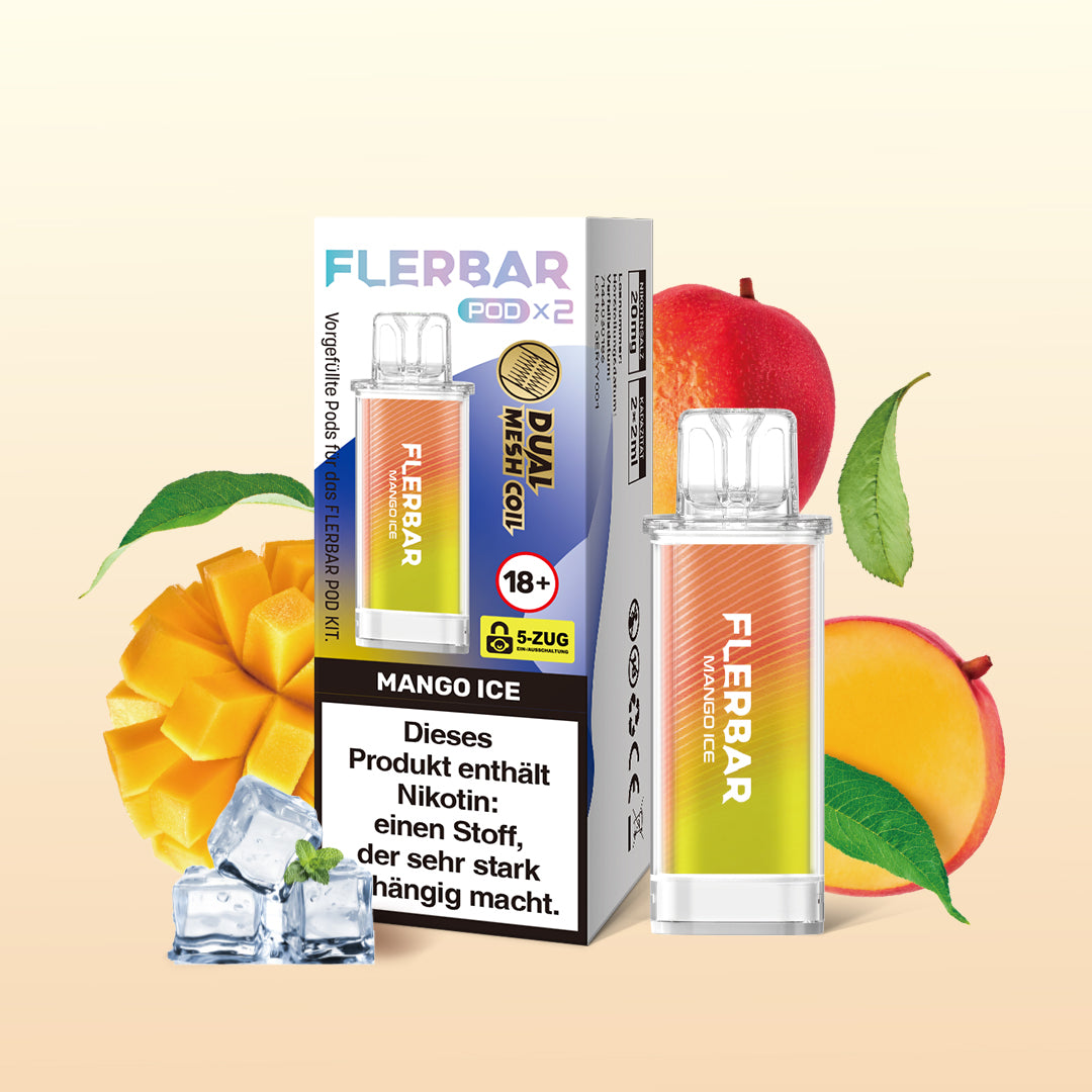 Flerbar Mango Ice jetzt online kaufen | Ali's Shisha Shop Wuppertal
