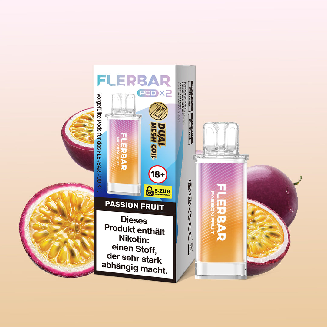 Flerbar Passion Fruit jetzt online kaufen | Ali's Shisha Shop Wuppertal