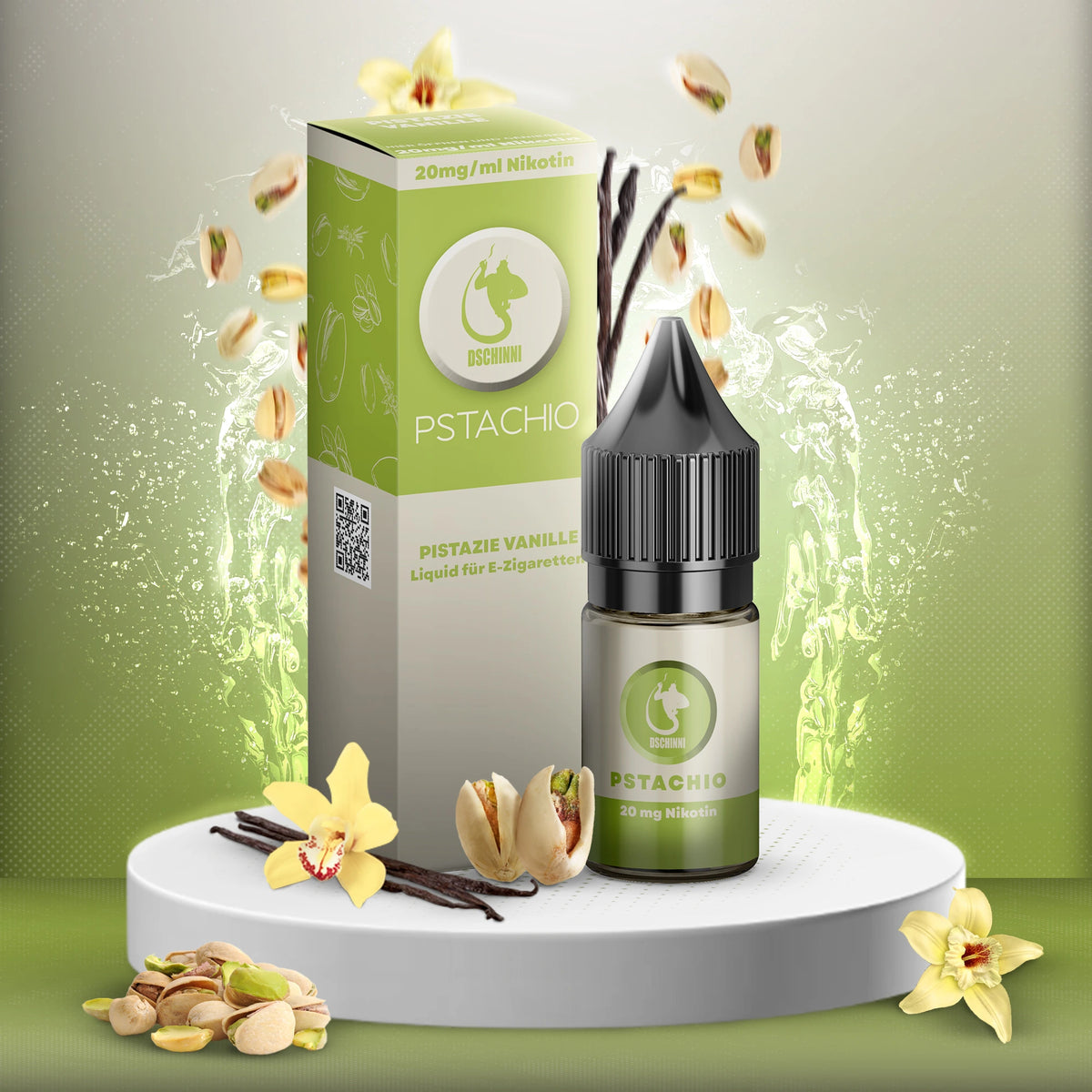 Dschinni Liquid – Pstachio Nikotin 20mg